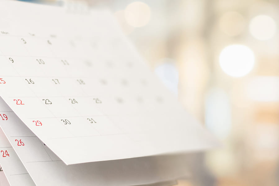 カレンダー印刷